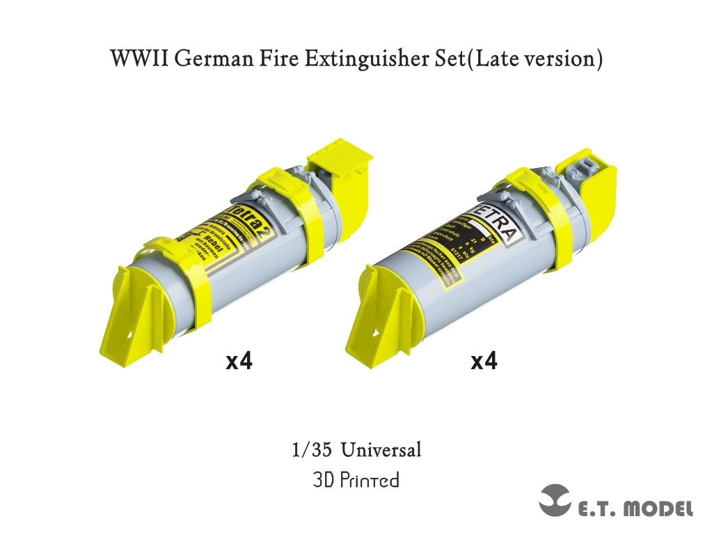 E.T. Model P35-226 WWII German Fire Extinguisher Set(Late version) (Universal) 1/35