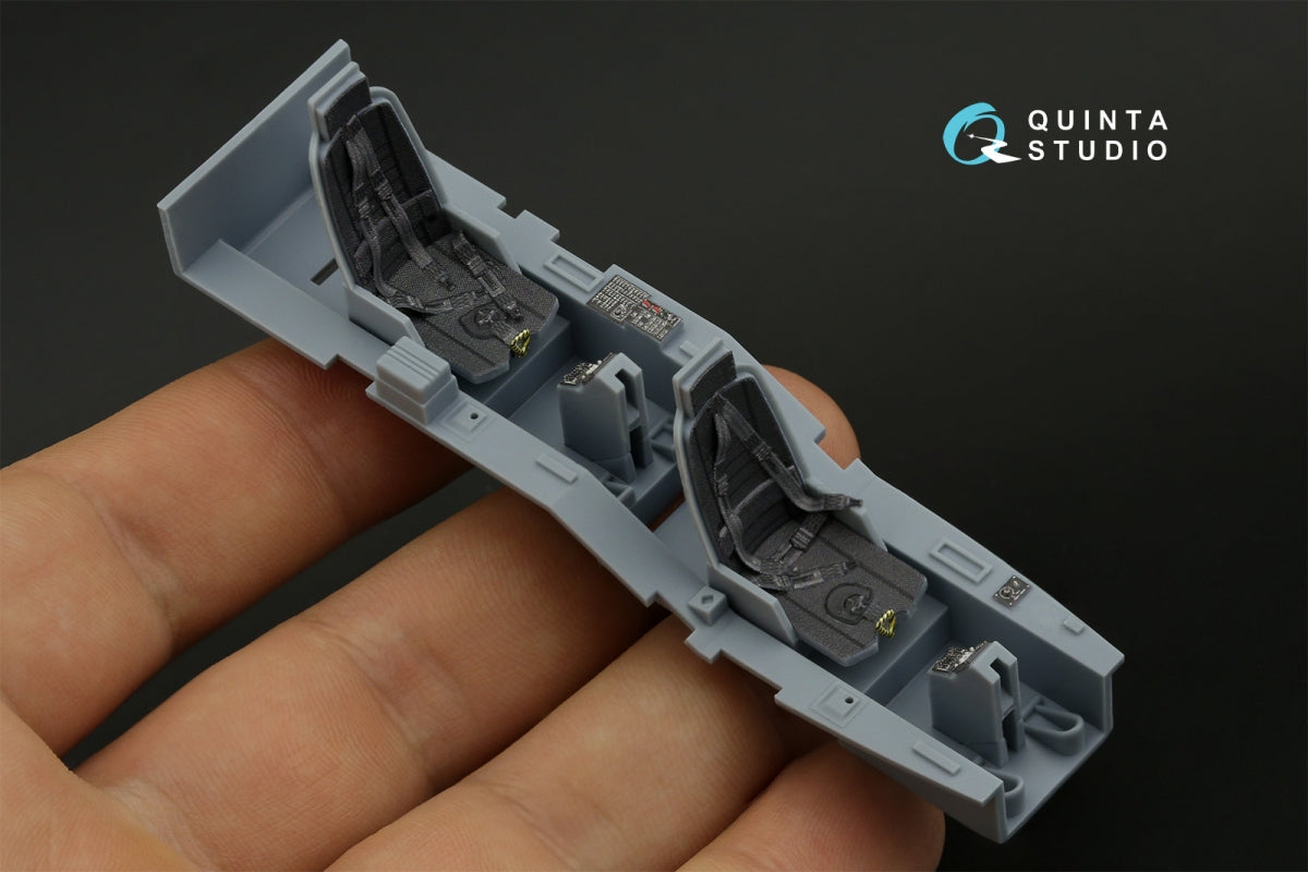 Quinta Studio QD+35119 AH-1Z 3D-Printed coloured Interior on decal paper (Academy) (with 3D-printed resin parts) 1/35 – Bild 11