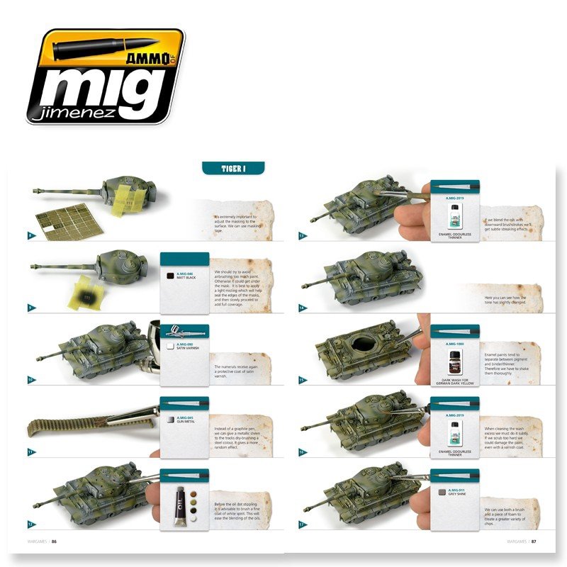 AMMO of Mig Jimenez 6003 PAINTING WARGAME TANKS (English) – immagine 2