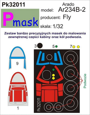 Masque P PK32011 ARADO AR 234 B-2 (FLY) (1/32)
