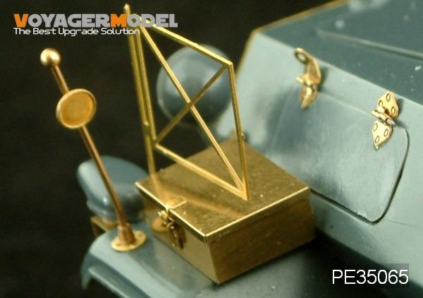 Kit de mise à jour Voyager Model PE35065 Sd.Kfz. 232 Autocar blindée à 6 radiateurs pour Italeri 1/35 – image 3