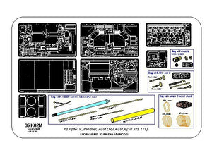 Aber K02M Pz.Kpfw. V Ausf.D/ A (Sd.Kfz.171) Panther 1/35 – immagine 27