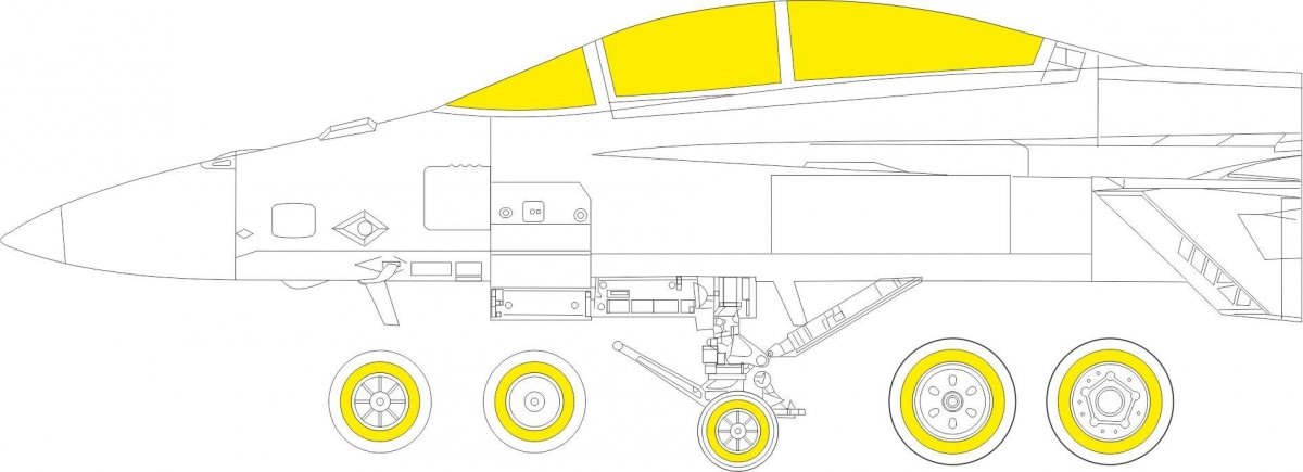Eduard BIG49324 F/A-18F MENG 1/48 – immagine 2