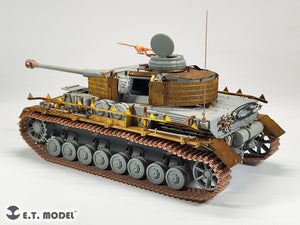 E.T. Model P35-044 WWII German Pz.Kpfw.III/IV Ostketten Workable Track 3D Printed 1/35 – immagine 10