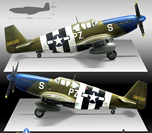 Academy 12303 USAAF P-51B &amp;quot;BLUE NOSE&amp;quot; 1/48 – zdjęcie 3