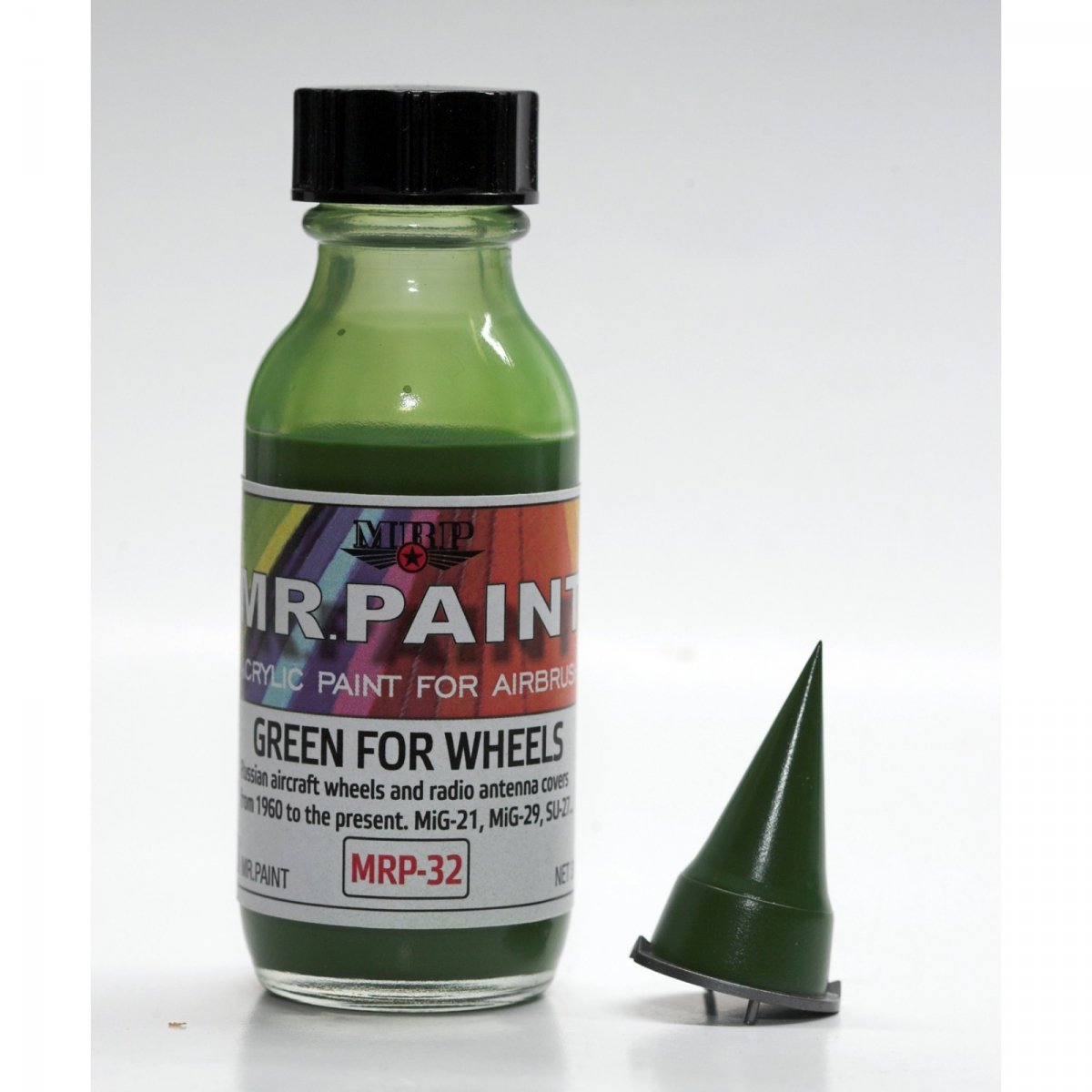MR. Paint MRP-032 Green For Wheels from 1960 to the present 30ml – image 3