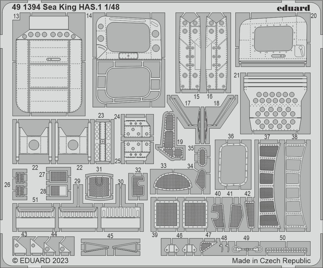 Eduard BIG49397 Sea King HAS.1 AIRFIX 1/48 – Bild 4