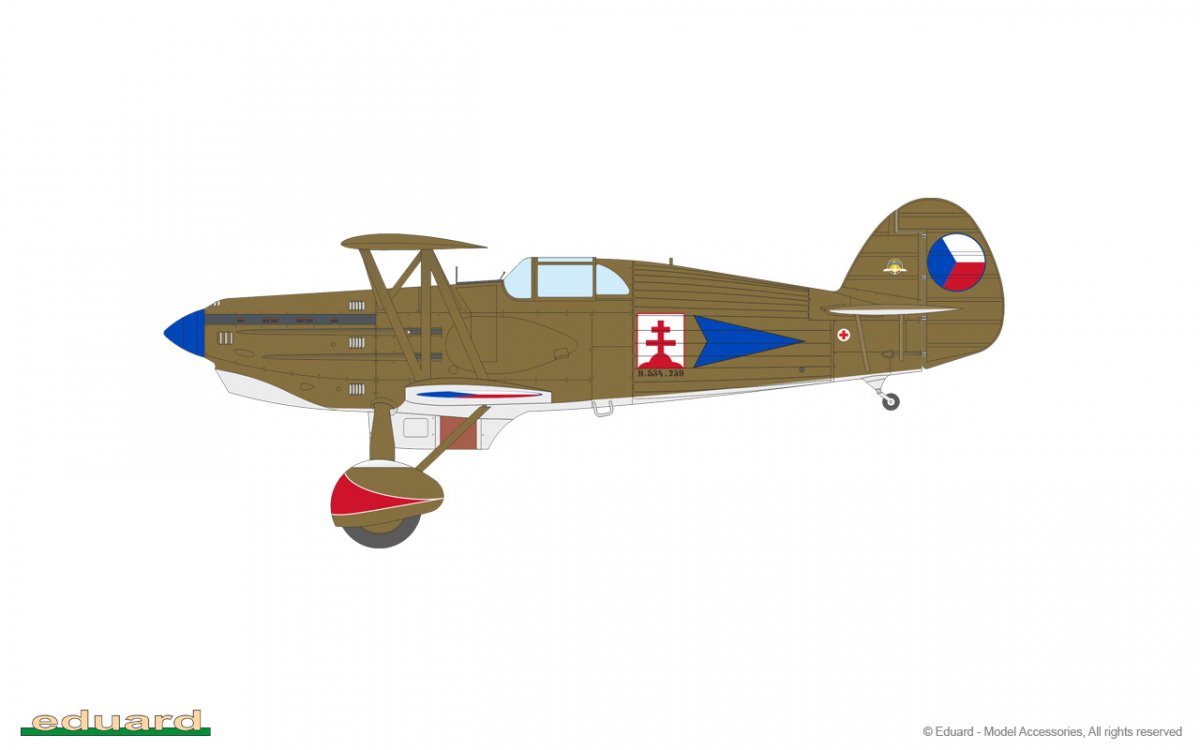 Eduard 8192 Avia B-534 IV serie 1/48 – Bild 14