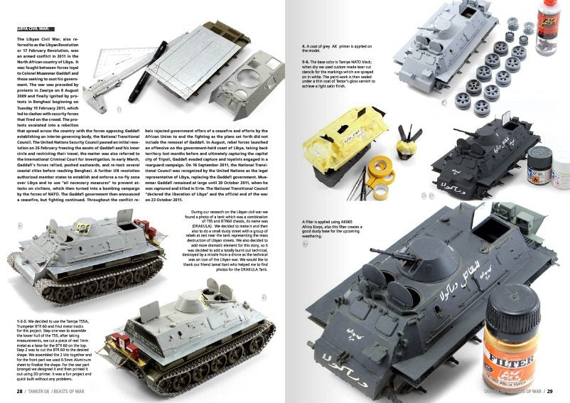 AK Interactive AK4832 TANKER ISSUE 08 BEASTS OF WAR (English) – imagen 4