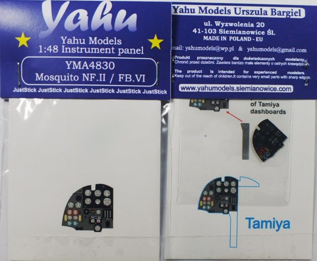 Yahu YMA4830 Mosquito Nf.II &amp;amp; FB.VI (Tamiya) 1/48