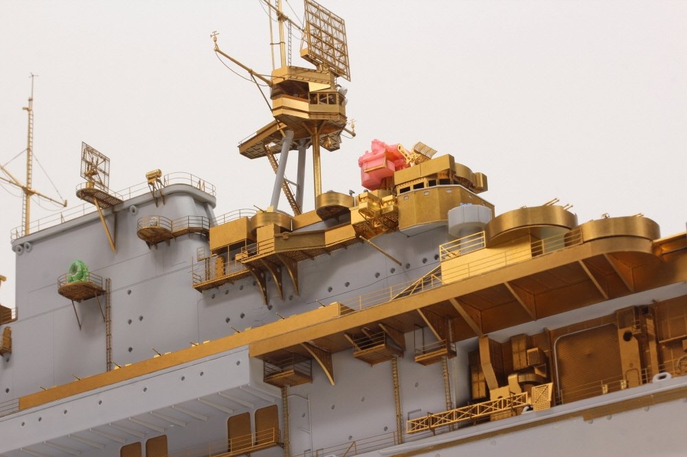 Pontos 27010fn 1/200 USS CV-6 Enterprise 1942 Detail Up Set (Teak Tone wooden deck) 1/200 – immagine 30
