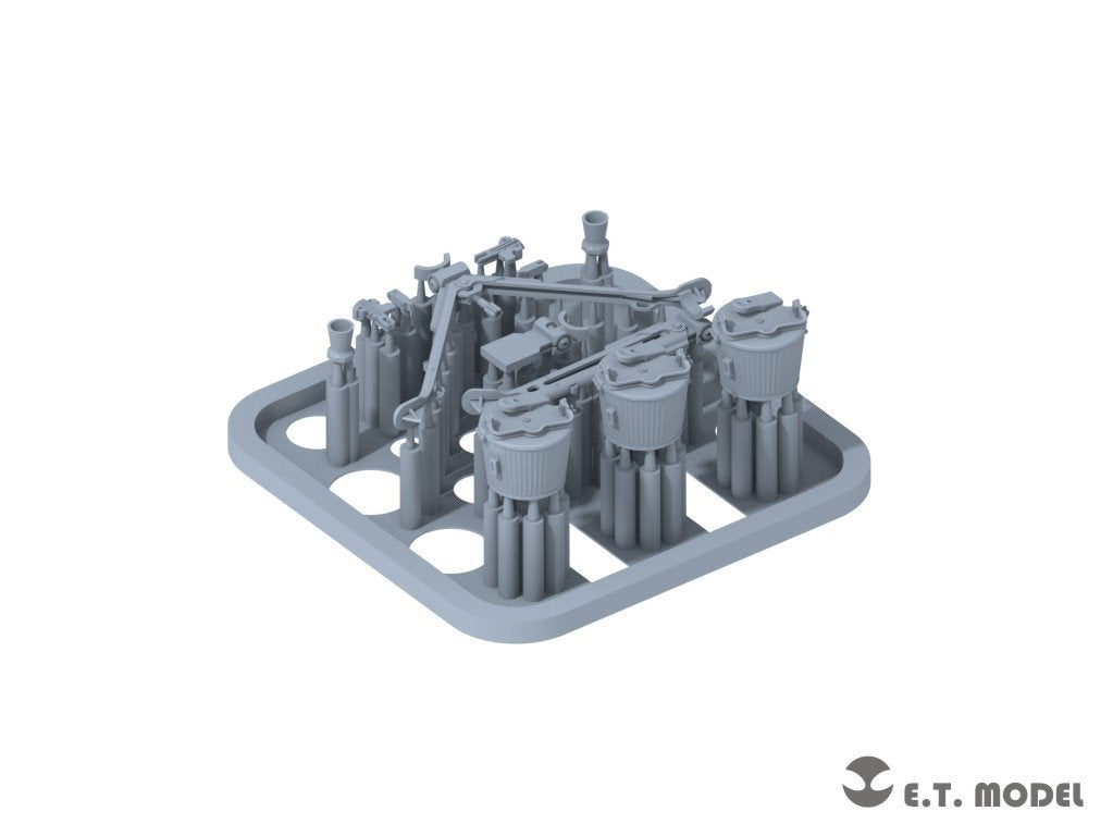 E.T. Model P35-213 WWII German Mg34 Machinegun &amp;amp; Ammo Box 1/35 – zdjęcie 3