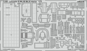 Eduard 73687 Lancaster B Mk. I/B Mk. III interior 1/72 AIRFIX – image 2