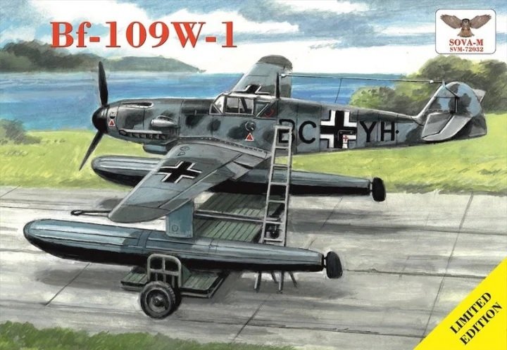 Sova 72032 Messerschmitt Bf 109W-1 1/72