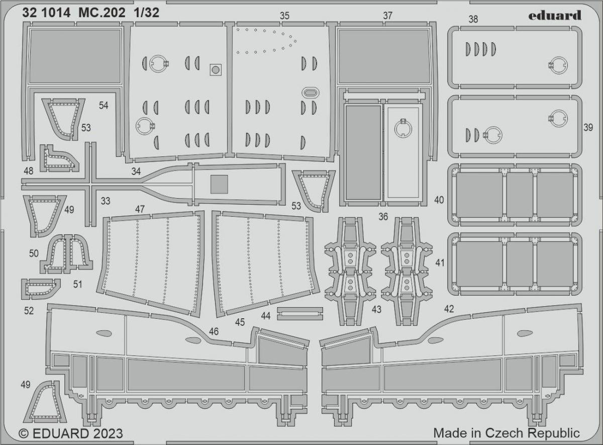 Eduard 321014 MC.202 Italeri 1/32 – imagen 2