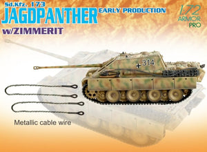 Dragon 7241 Sd.Kfz. 173 JAGDPANT. E.PROD.w/ZIMMERIT 1/72 – zdjęcie 5