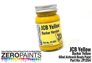 Zero Paints ZP-1354 JCB Yellow (Darker) Paint 60ml