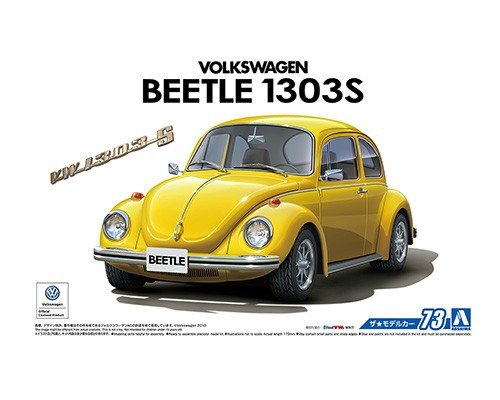 Aoshima 05552 VOLKSWAGEN 13AD Beetle 1303S &amp;#39;73 1/24