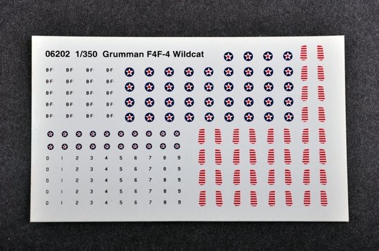 Trumpeter 06202 Grumman F4F-4 Wildcat (10pcs.) 1/350 – immagine 5