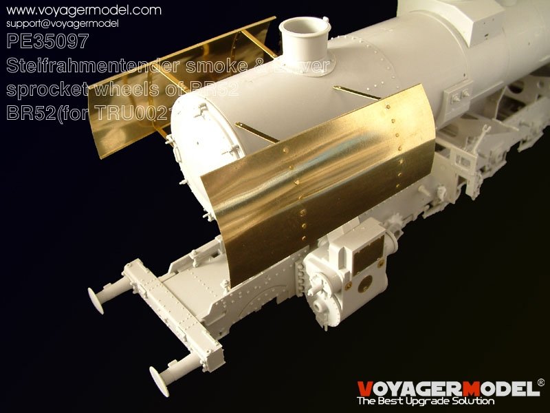 Voyager Model PE35097 Steifrahmentender smoke &amp;amp; Driver sprocket wheels for Br52 1/35 – image 3