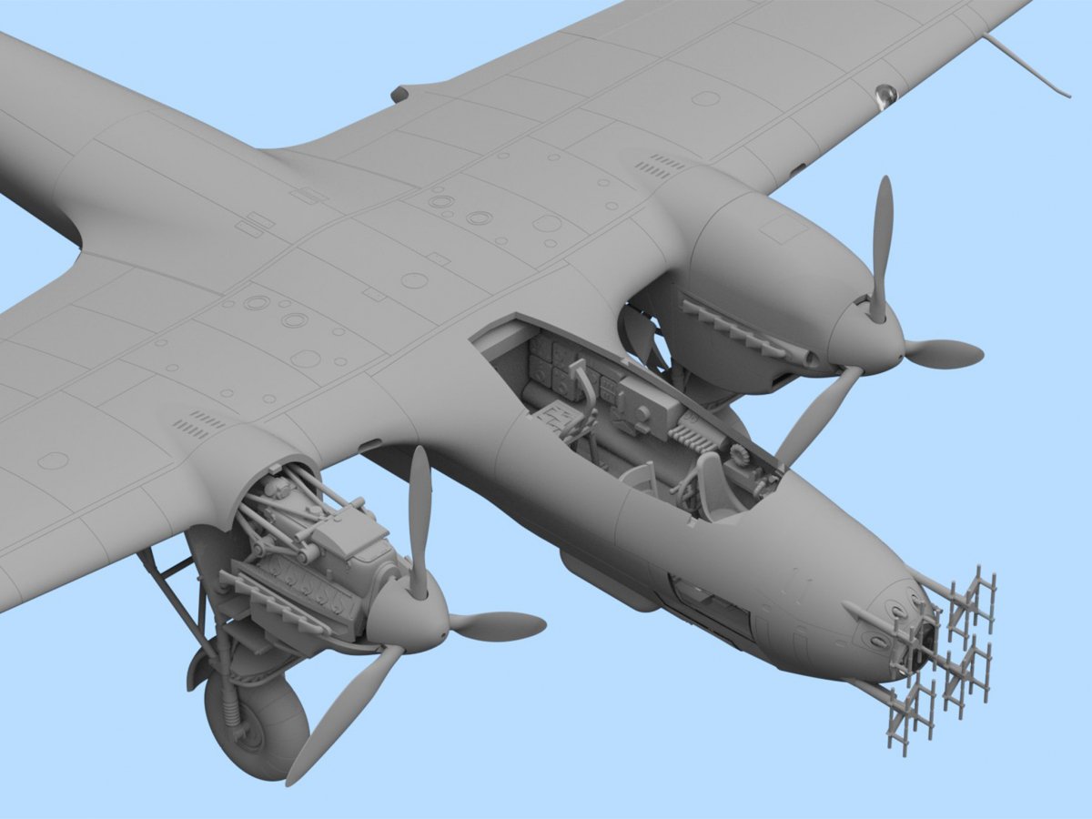 ICM 72306 Do 215B-5 WWII German Night Fighter 1/72 – immagine 9
