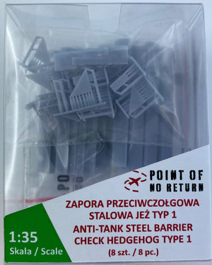 Point of no Return 3522014 Barykada przeciwczołgowa typu jeż 1 1/35 – zdjęcie 5
