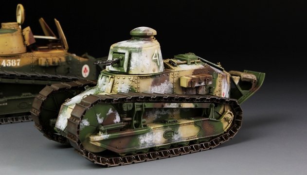 Meng Models TS-008 French FT-17 Light Tank (Cast Turret) 1/35 – zdjęcie 2