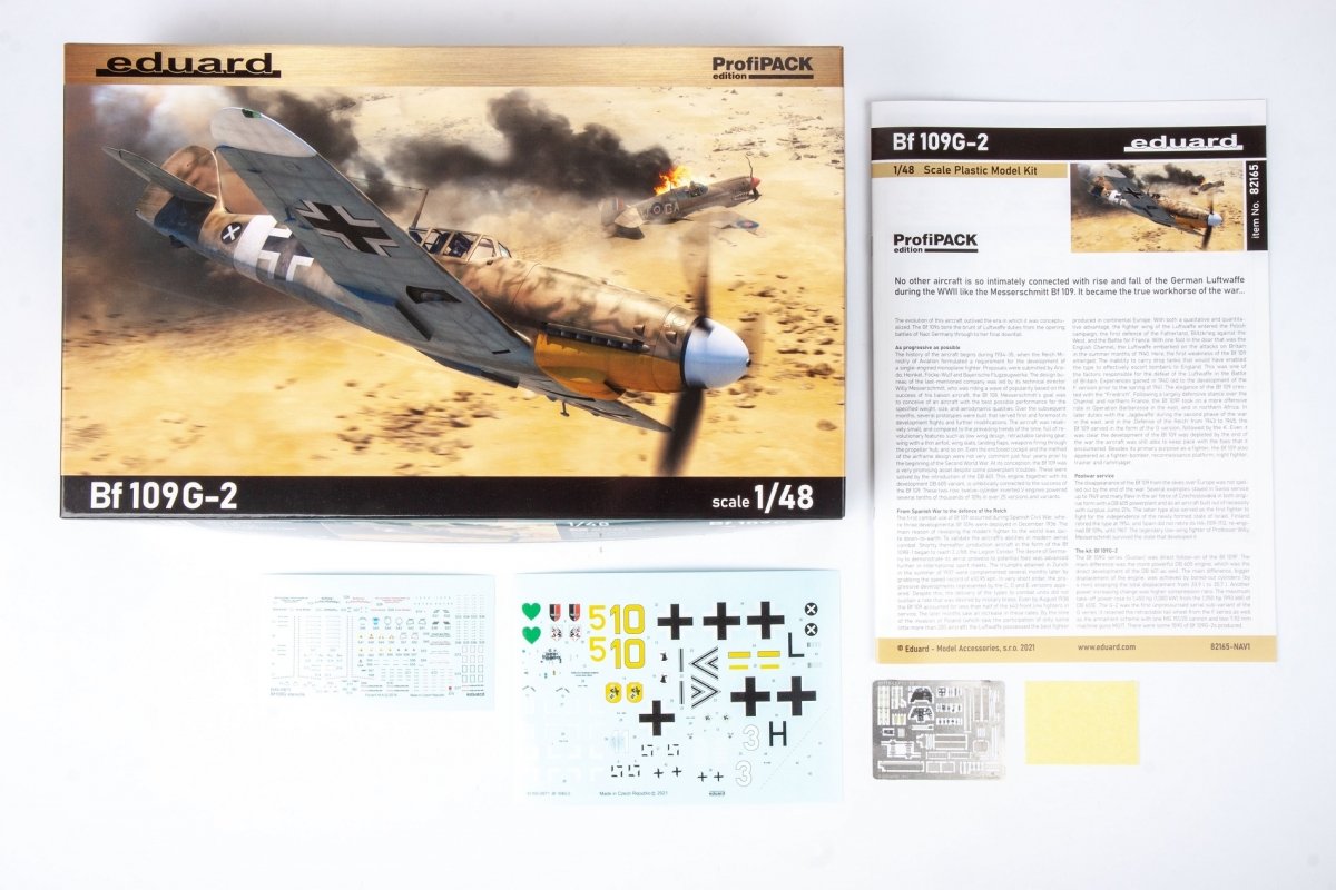 Eduard 82165 Bf 109G-2 Édition Profipack 1/48 – image 2