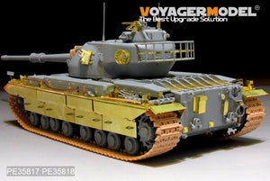 Voyager Model PEA386 British Conqueror MK.II Heavy Tank MK2 Track covers (For DRAGON 3555) 1/35 – immagine 3