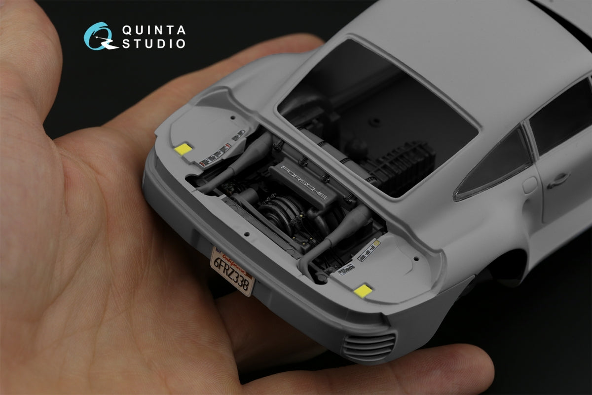 Quinta Studio QDS-24003 Porsche 959 3D-Printed &amp;amp; coloured Interior on decal paper (Tamiya) (Small version) 1/24 – Bild 8