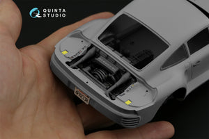 Quinta Studio QDS-24003 Porsche 959 3D-Printed &amp;amp; coloured Interior on decal paper (Tamiya) (Small version) 1/24 – Bild 8