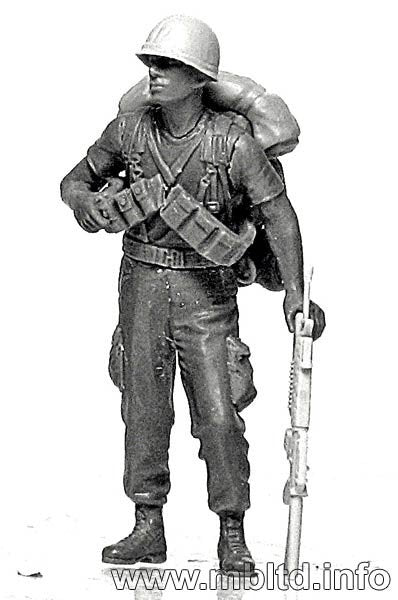 Master Box 3599 US Marines &amp;quot;Patrolling&amp;quot; (Vietnam War series) 1/35 – Bild 4