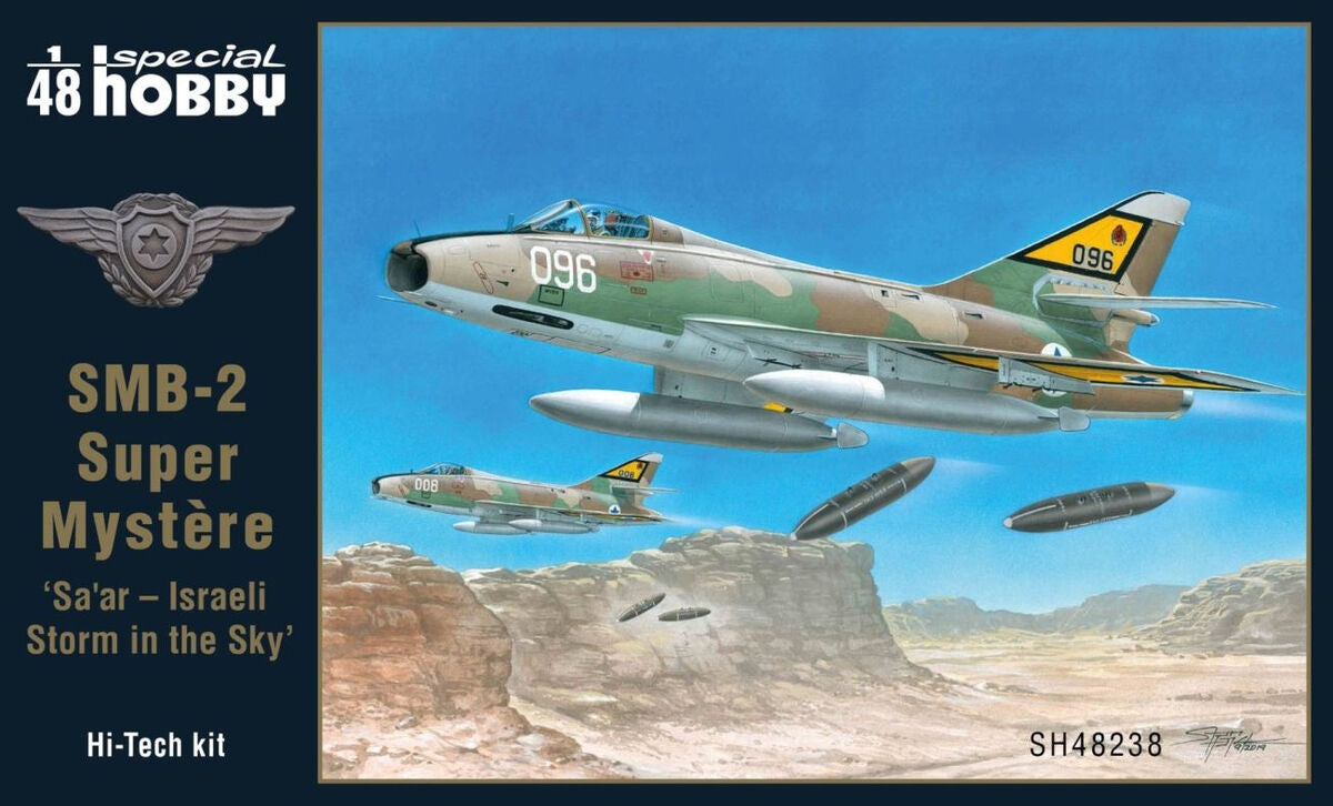 Special Hobby 48238 Dassault SMB-2 Super Mystere / Sa'ar - Israeli Storm in the Sky (Hi-Tech Kit) 1/48
