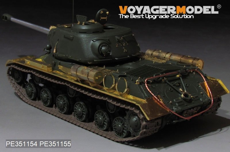 Maquette Voyager PE351154B (version B avec canon) Char russe JS-2 de base de la Seconde Guerre mondiale (pour TAMIYA 35289) 1/35 – image 3