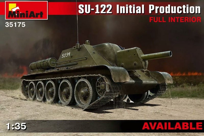 Voyager Model PE35886 WWII Russia SU-122 Basic For MINIART 1/35 – zdjęcie 9