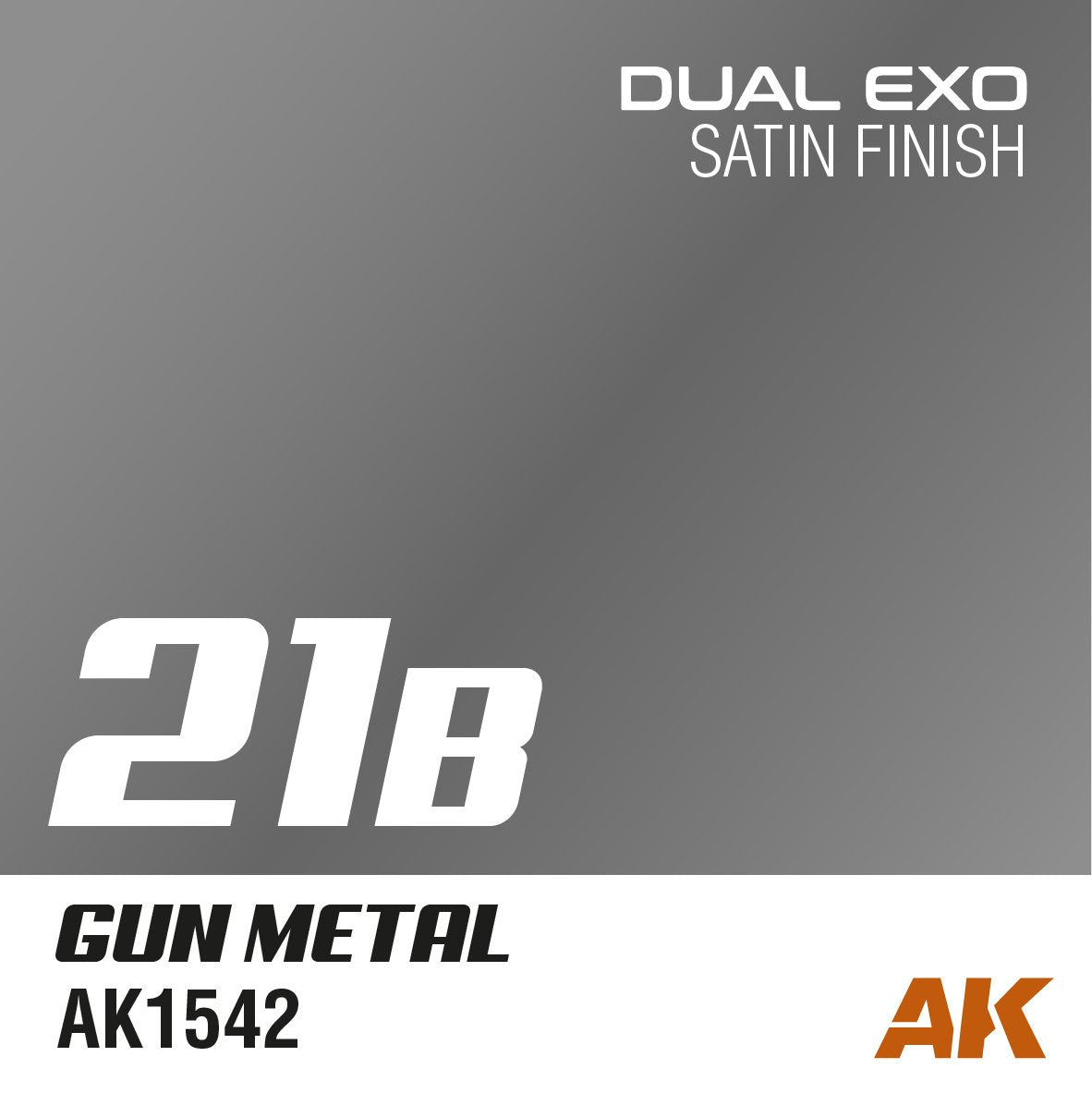 AK Interactive AK1565 DUAL EXO SET 21 – 21A SILVER &amp;amp; 21B GUN METAL – image 3