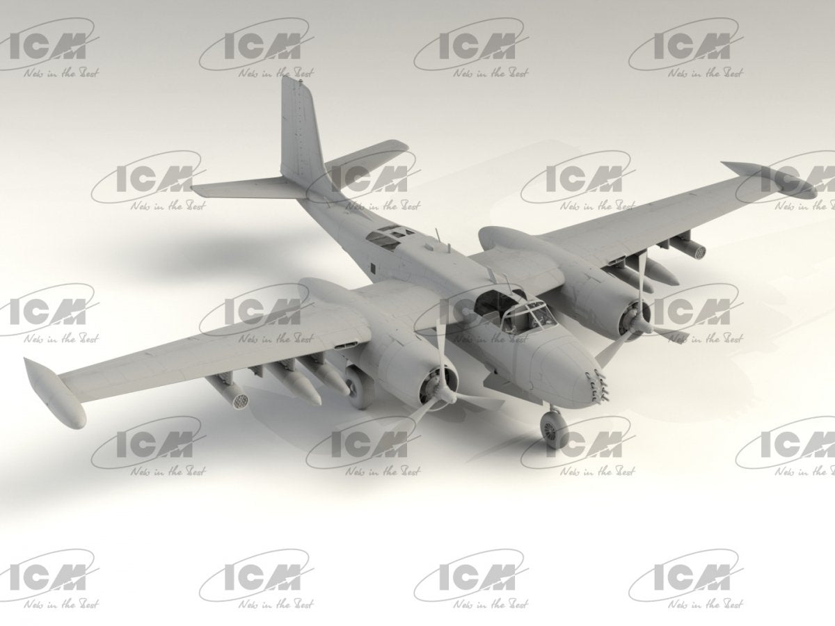 ICM 48278 B-26K Counter Invader (early), US Attack Aircraft 1/48 – imagen 4