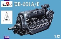 Moteur d&amp;#39;avion allemand DB-601 A/E de la Seconde Guerre mondiale (échelle 1/72) - Modèle A 72190