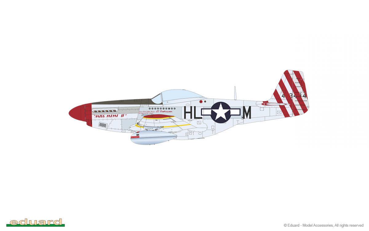 Eduard 11159 RED TAILS &amp;amp; Co. DUAL COMBO 1/48 – immagine 16