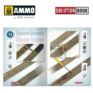 AMMO of Mig Jimenez 6601 How to paint WWII German winter vehicles (Solution book) Multilingual – Bild 8