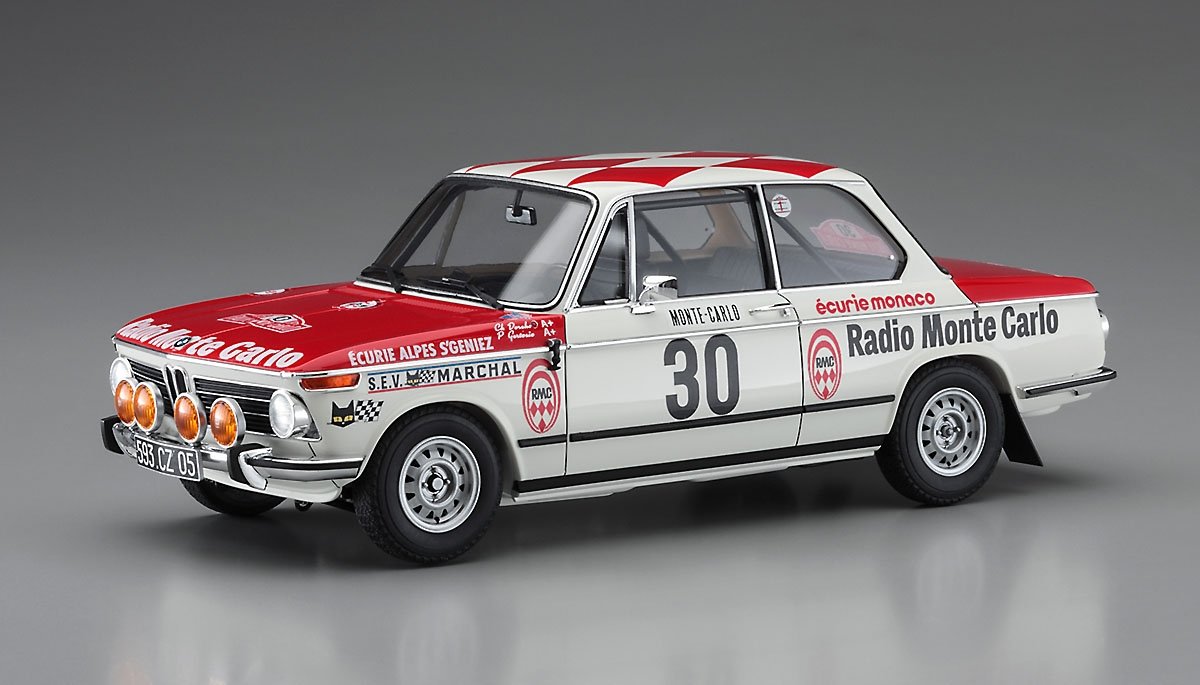 Hasegawa 20516 BMW 2002 tii “1975 Monte Carlo Rally” 1/24 – immagine 2