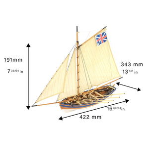 ARTESANIA LATINA 19004N New Jolly Boat HMS Bounty 1/25