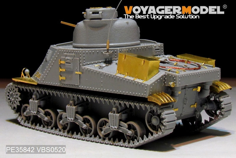 Voyager Model PE35842 WWII US M3A4 Lee Medium Tank basic For TAKOM 2085 1/35 – immagine 9