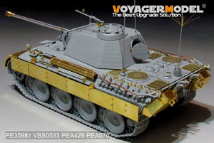 Voyager Model PE35981 WWII German Panther A Tank Basic For TAKOM 1/35 – Bild 20