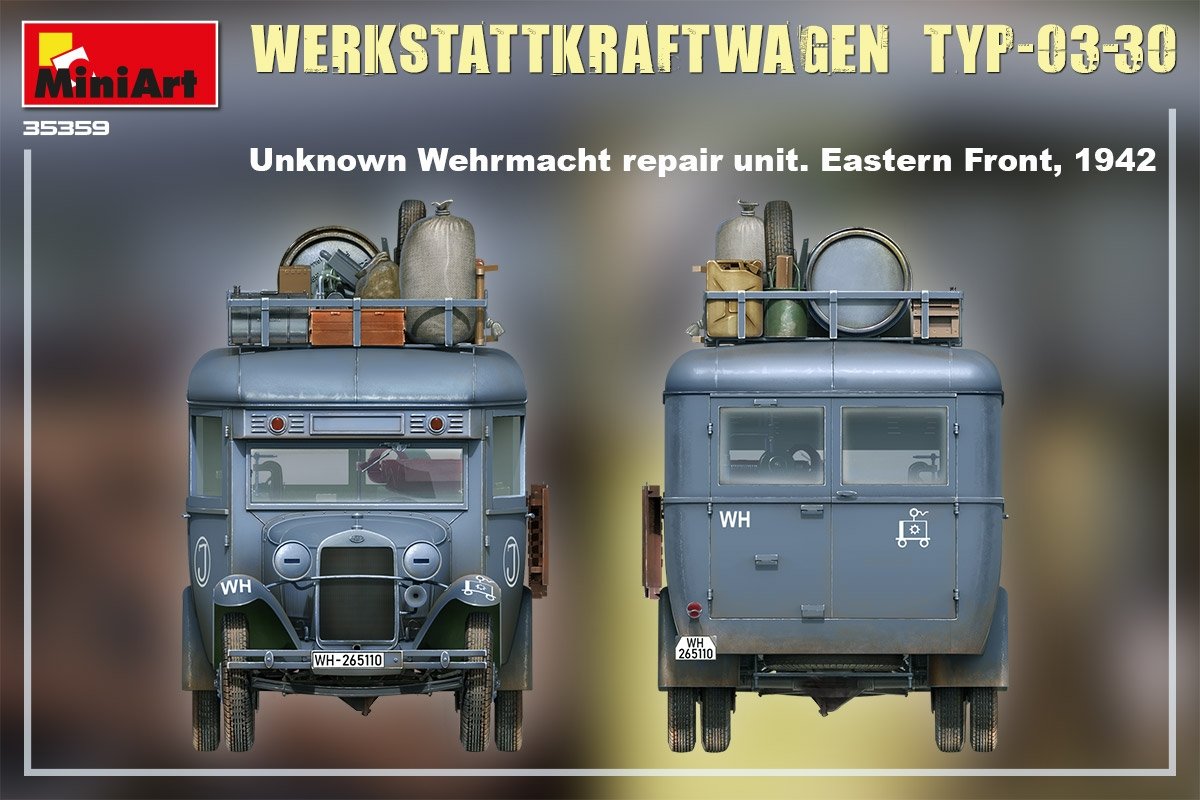 MiniArt 35359 WERKSTATTKRAFTWAGEN TYP-03-30 1/35 – Bild 4