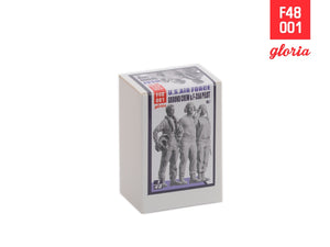 Gloria F48001 Ground Crew US Air Force vol.1 3D Printed Figures x 3 1/48 – immagine 2