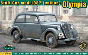 ACE 72506 1937 Olympia Staff Car (Two Door Saloon) 1/72