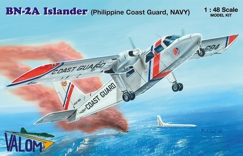 Valom 48014 BN-2A Islander (Philippine Coast Guard, NAVY) 1/48