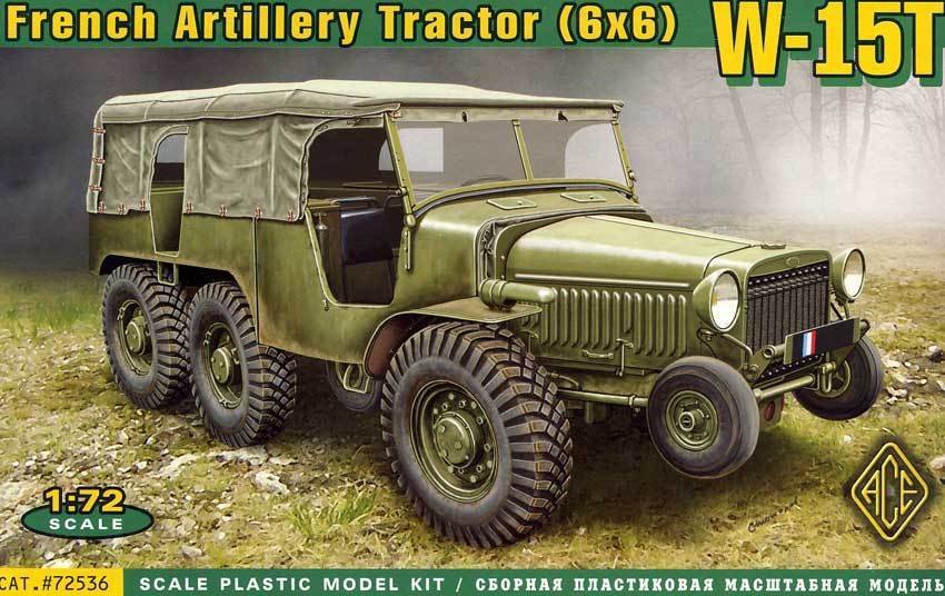 ACE 72536 French Artillery Tractor W-15T 1/72