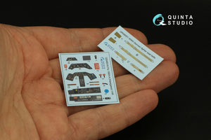 Quinta Studio QD48316 Fw 190A-4 3D-Printed &amp;amp; coloured Interior on decal paper (Hasegawa) 1/48 – zdjęcie 5